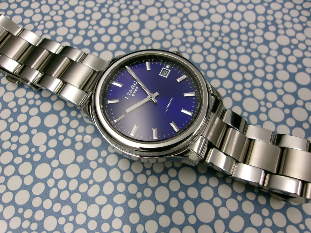 I.TARU Classic 38mm - blue sunray dial - ISHIDA C&T OFFICE