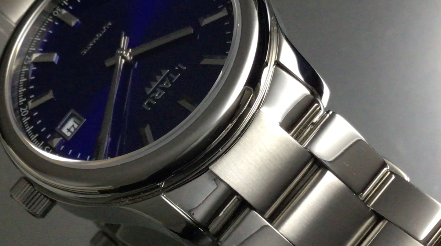 I.TARU Classic 38mm - blue sunray dial -