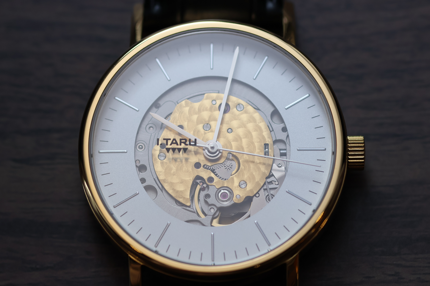 AXIS - gold color stainless case