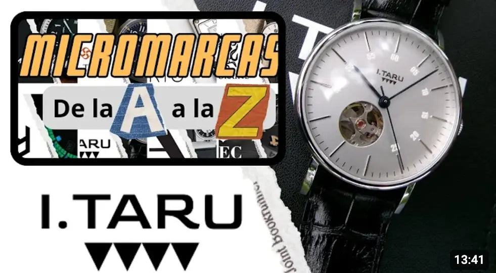 (archive Sep 2023) 【I.TARU】Story by "Crononauta - Omar Aguilera" I.TARU watch official website