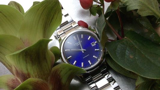 Discover elegance of precision with I.TARU CLASSIC Sunray Blue Dial.