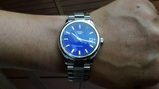 Embrace the End of Summer with I.TARU CLASSIC Blue Sunray Dial