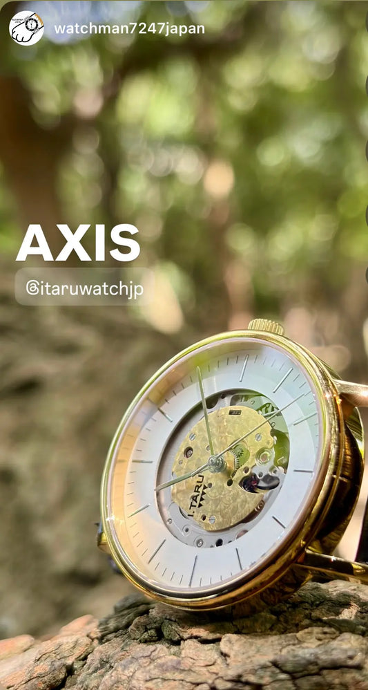 AXIS Featured by Watch Influencer watchman7247japan I.TARU watch official website
