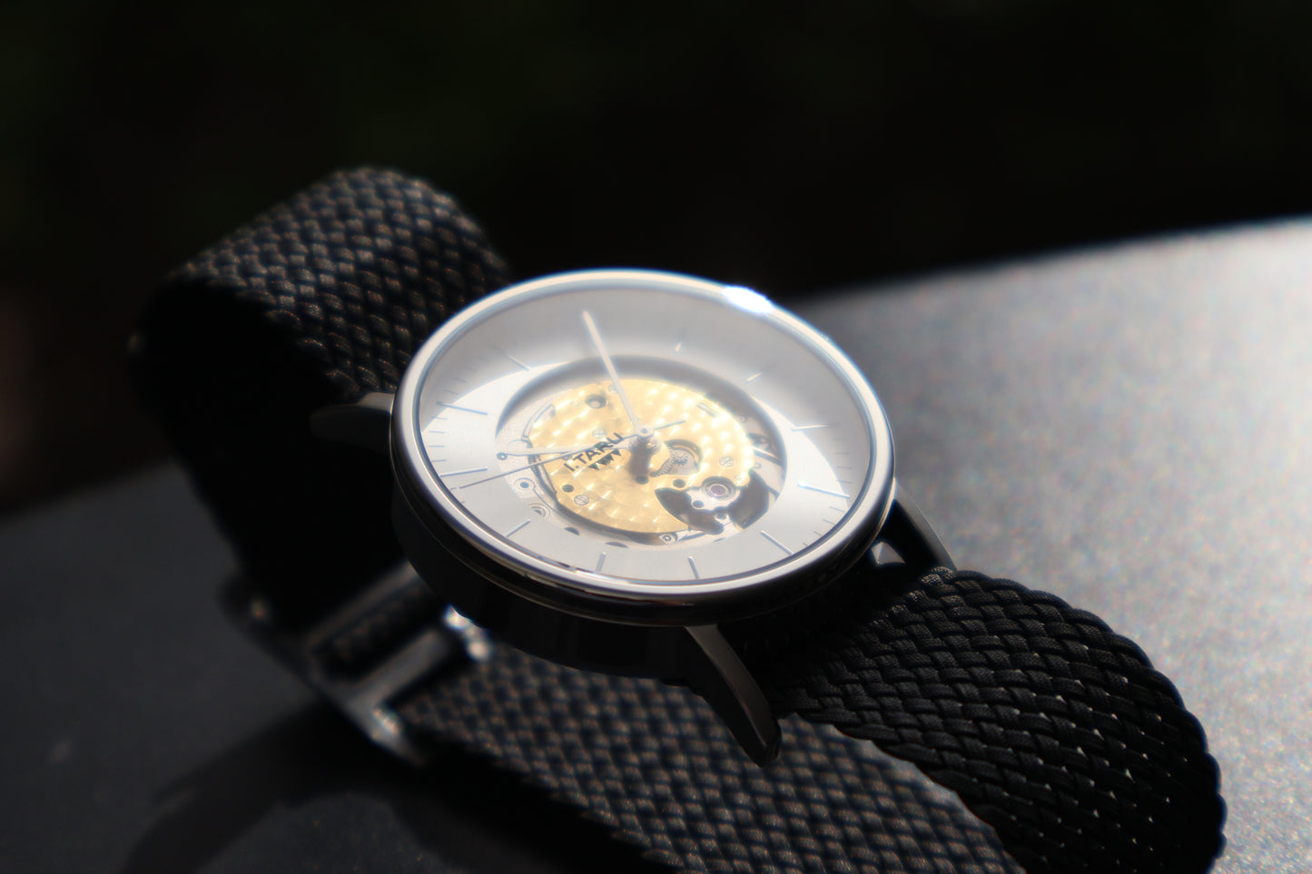 AXIS LIGHT - Lightweight Comfort with a Perlon Strap.