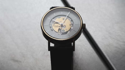 AXIS - gold color stainless case