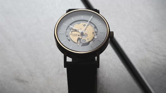 AXIS - gold color stainless case